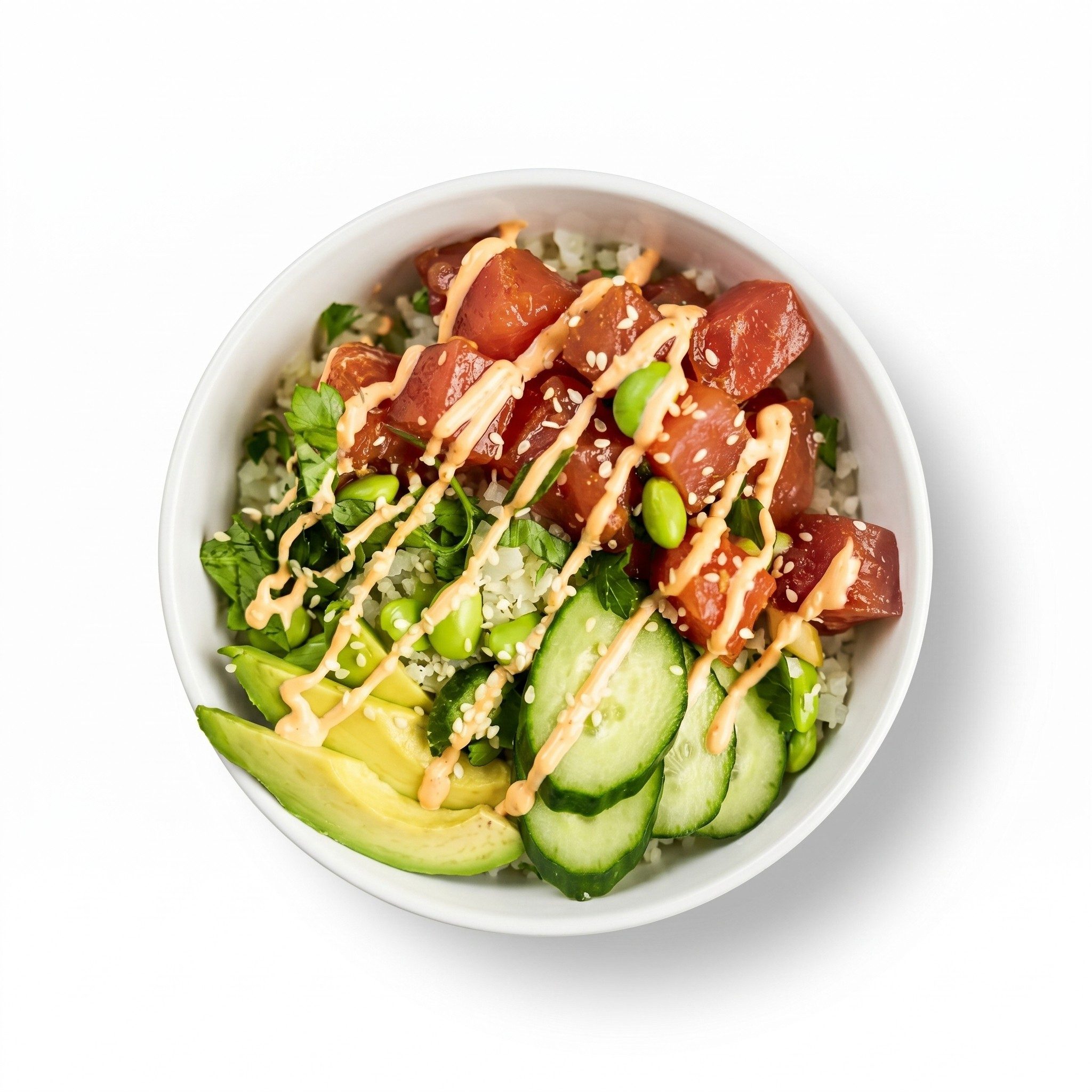 Build Your Own Poke Bowl.